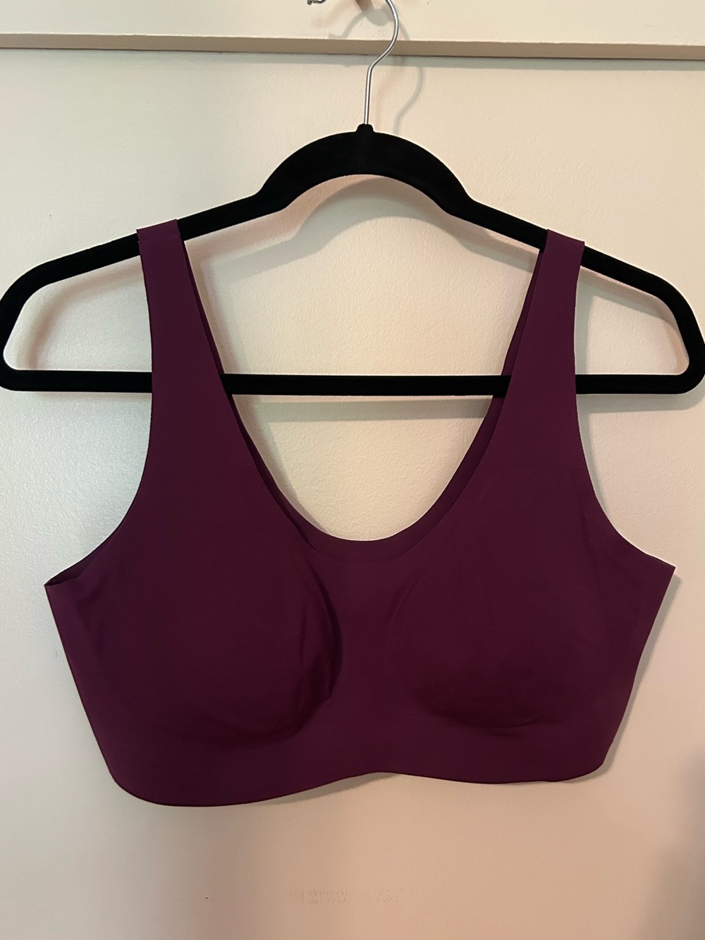 knix Seamless Plum Wireless Bra - XL